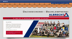Desktop Screenshot of albrecht-kemberg.de