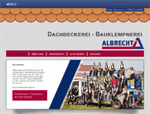 Tablet Screenshot of albrecht-kemberg.de